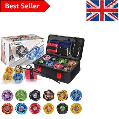 X Burst Battling Set: 12 Kreisel & 3 Werfer - sicheres & lustiges Spielzeug für Jungen