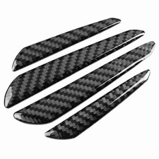 Car Door Edge Guards 4pcs Universal Auto Door Side Edge Protection Carbon Car Door Edge Guards 4pcs Universal Auto Door Side Edge Protection Carbon