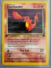 Pokemon Team Rocket Charmander #50/82 Common 1st Edition