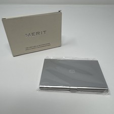 RARE - MERIT Beauty The Card Case and Blotting Papers New Limited Edition