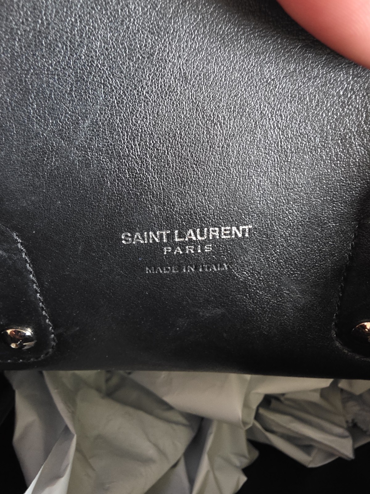 Saint Laurent Sac de Jour Tote Large Black Leather