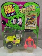 Vintage 1990 Kenner Rat Fink Rad Rod Junkyard Kid In His Clod Hopper