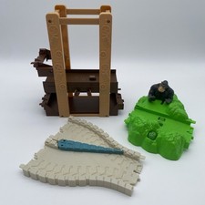 Carrera STRAX Bahn Holzbrücke - Weiche - Gorillas