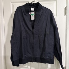 Nike NBA Boston Celtics Courtside Black Bomber Jacket Men's Size XL