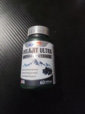 Flynew Shilajit Ultra Optimal Potency, Shilajit Extract With L-Arginine, Pure