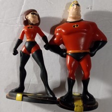 Lot of 2 Mr and Mrs Incredible Disney Bullyla...