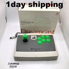 Sega Dreamcast Arcade Stick HKT-7300 Controller Box Japan Official DC Tested