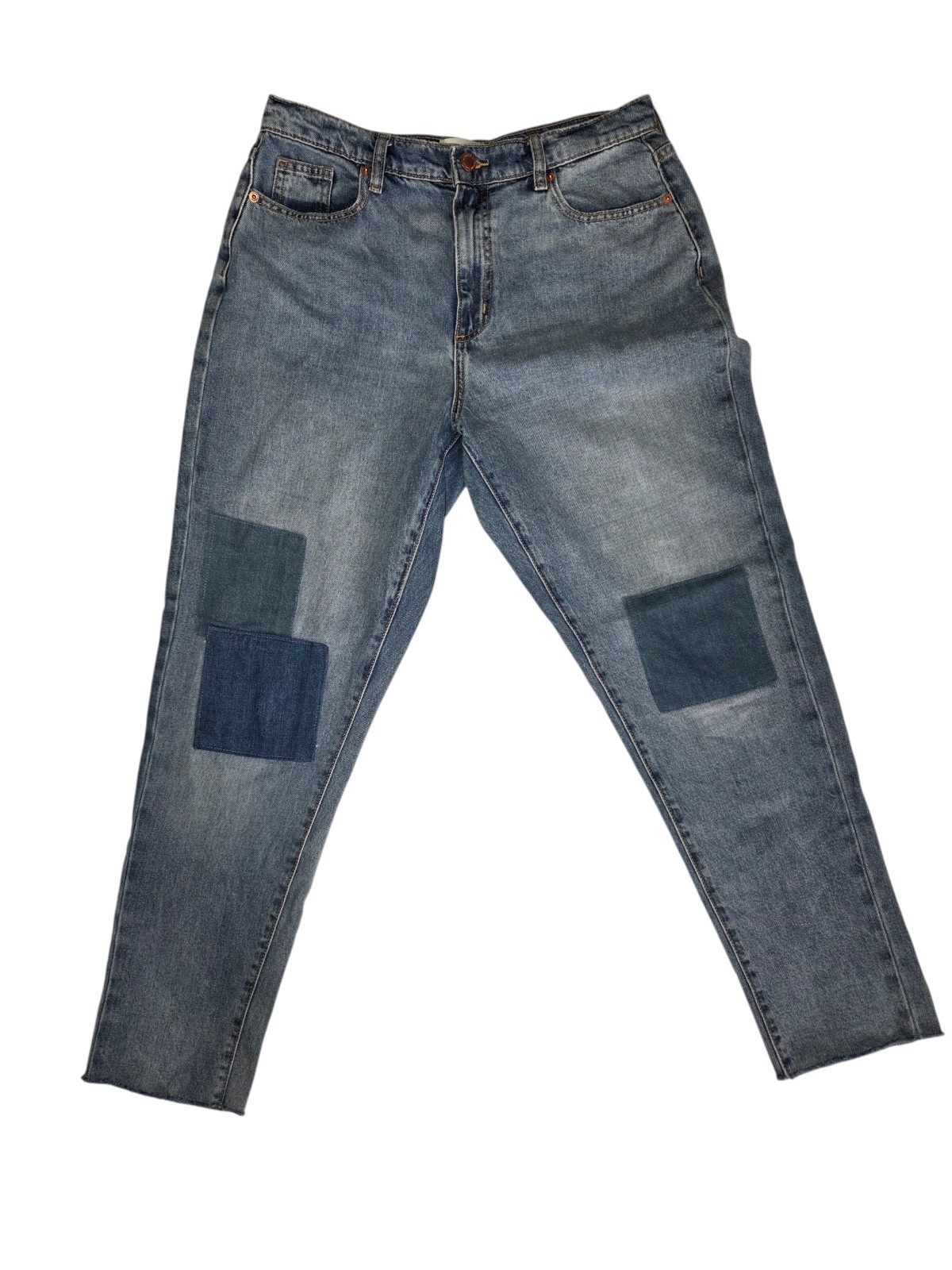 Universal Thread Boyfriend Patchwork Boho Jeans H… - image 3
