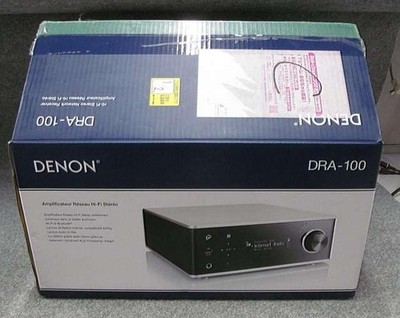 DENON DRA-100 Hi-Res Network Stereo Receiver Working Tested From Japan TB02 7.5