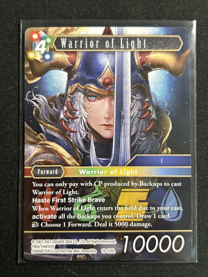Final Fantasy TCG Warrior of Light From Nightmares 19-128L Regular