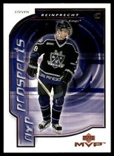 2000-01 Upper Deck MVP VTG Rookie Steven Reinprecht Rookie Los Angeles Kings