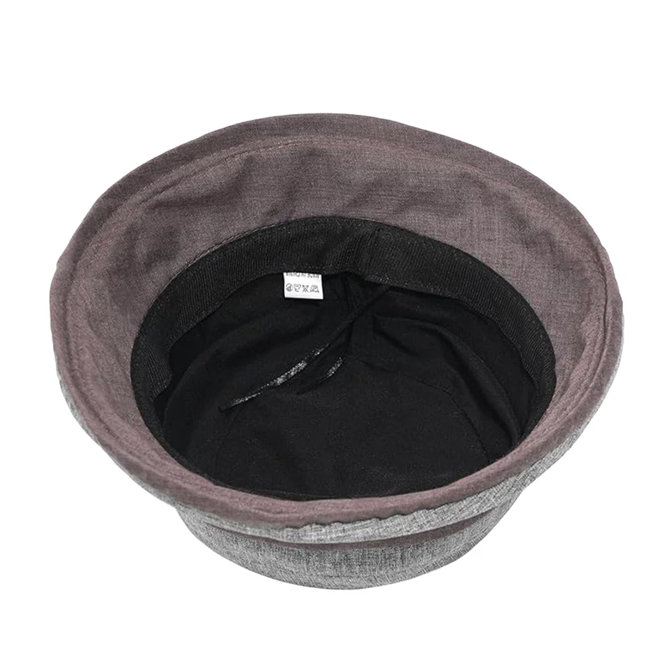 Sombrero de bombín Cloche para mujer Fedora sombrero de iglesia plegable sombrero de cubo con moño Foto 2 de 4