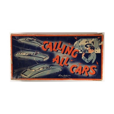 Parker Bros Boardgame Calling All Cars Box Fair/VG+
