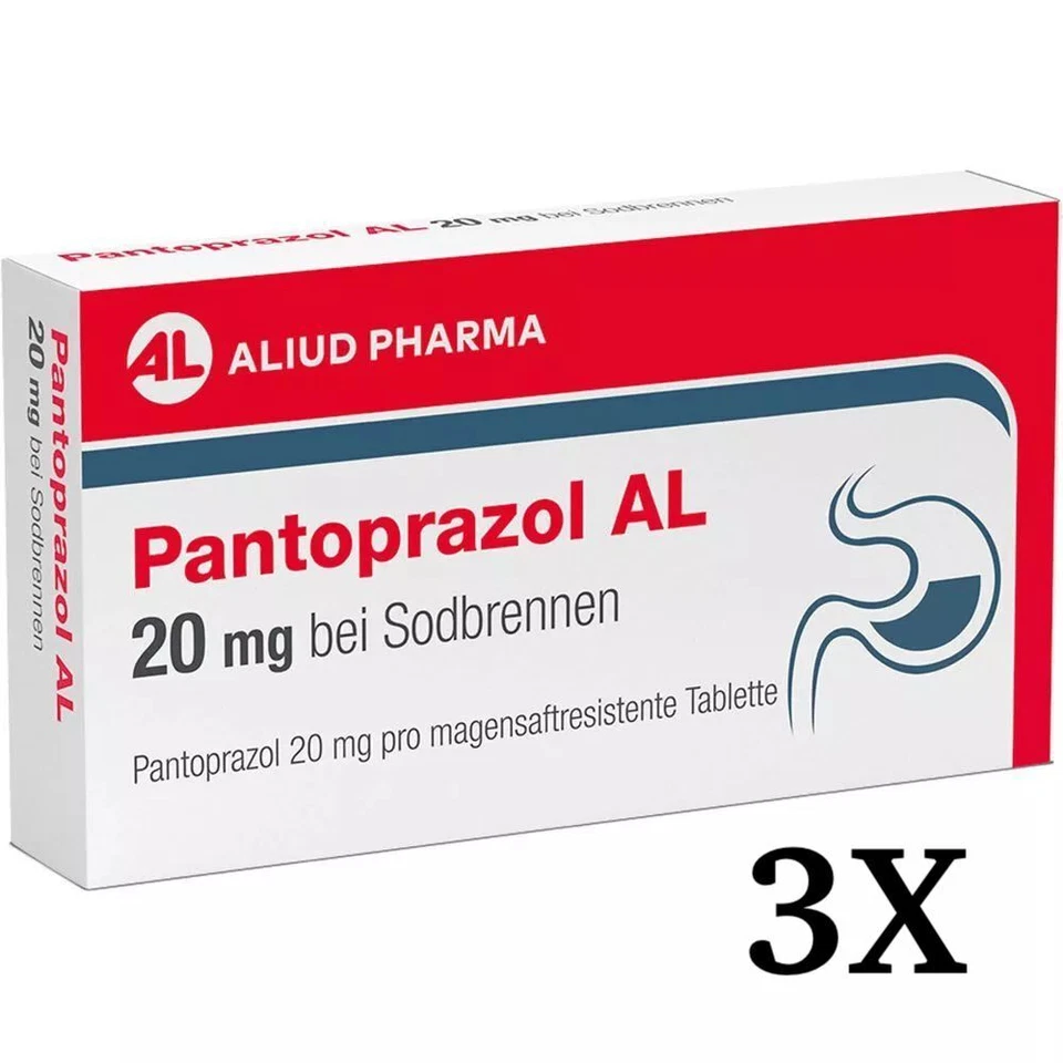 1 A PHARMA GMBH 3X PANTOPRAZOL AL 20 mg bei Sodbr.magensaftres.Tabl. 14 St PZN 05883671#3
