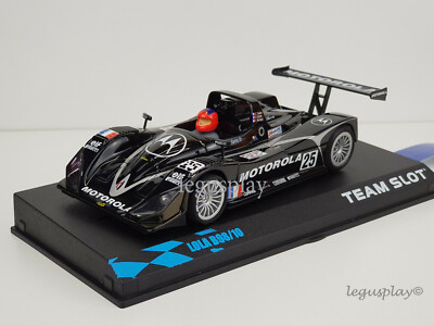 Slot Car Scalextric Team Slot 11402 Lola B98/10 #25 ''Motorola'' 24H. LeMans '99