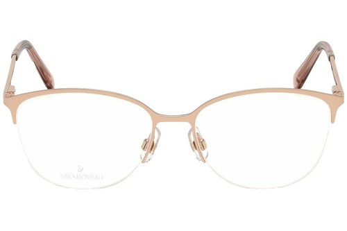 置物 SWAROVSKI Swarovski SK 5342 030 Gold Cat Eye Metal Eyeglasses Frame 54-16