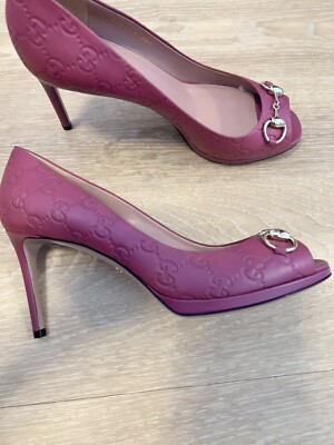 Gucci shoes size New in peony purple colour UK