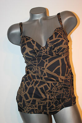Triumph Tankini ''Chic Sensation'' CTOWP'' Gr. 75 B und Maxi Gr.38 schwarz/olive
