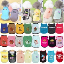 Pet Dog Clothes Puppy T Shirt Clothing For Small Dogs Puppy Chihuahua Vest Tops  