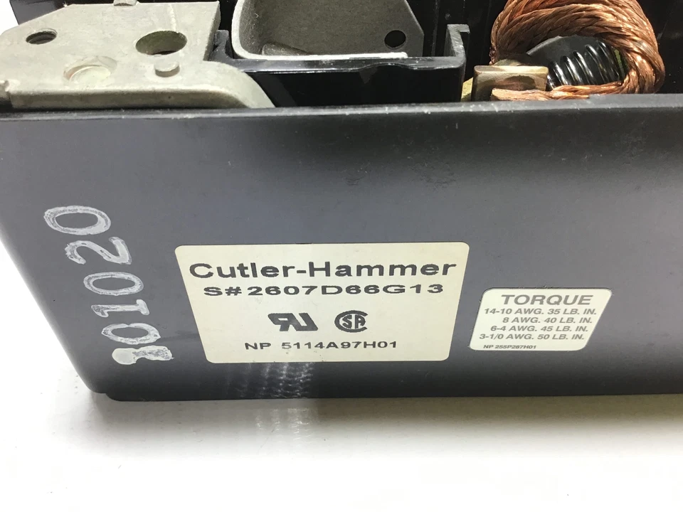 Eaton Cutler-Hammer A 60A VISI-Flex Switch 600VAC 250VDC 3Pole Panel Depth 5-... — 第 3/4 张图片