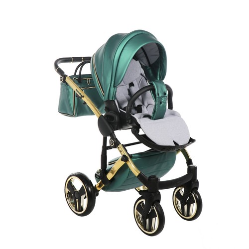 JUNAMA FLUO V2 PRAM STROLLER 2in1 3in1 ISOFIX CARRYCOT + PUSHCHAIR + CAR SEAT - Picture 33 of 82