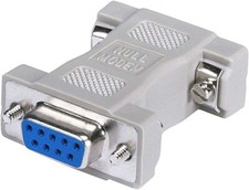 DB9 Female to DB9 Female Null Modem Adapter 1137