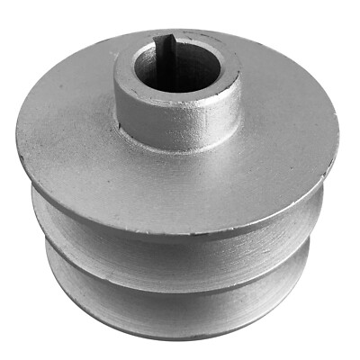 Keilriemenscheibe GW-DP 19/20/25 mm 2-rillig Riemenscheibe Scheiben für Motor