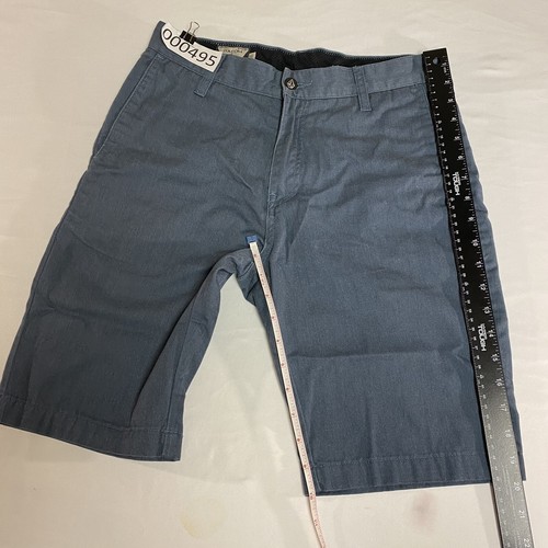 Volcom Shorts Men's 28 Blue Hiking Chino Casual American Preppy Outdoors Pants - Picture 18 of 19