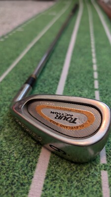 Cleveland Golf Tour Action TA5 9 Iron Regular Flex Steel Shaft RH Golf Club 39'' 