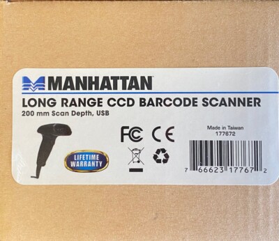 【Online shopping】 Manhattan Long Range CCD Barcode Scanner 177672 for sale online | eBay