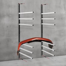 Wall Mounting Bumper Stand - Auto Body Paint Stand Rack W 6 Removable Arms