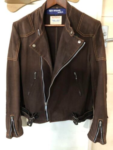 Lewis Leathers✖️JUNYA WATANABE MAN riders jacket Men Size L brown - Picture 1 of 7