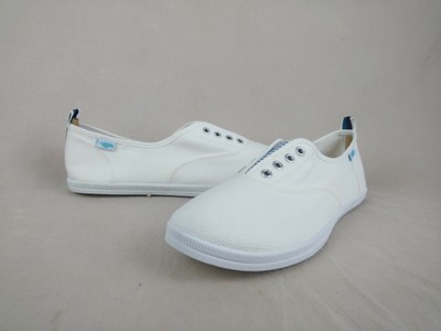 white laceless sneakers womens