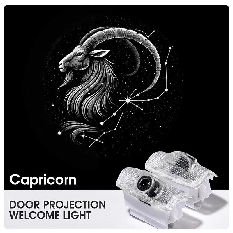 2PCS Car Door Lights SuperHD Fit for Toyota LED Courtesy Puddle Light - Image 2 of 4