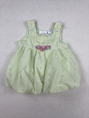 green easter dress toddler Soft Green Smocked Easter Dress main image 1