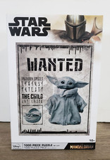Star Wars The Mandalorian Wanted The Child 1000 Piece Puzzle 26"x21" Disney NEW