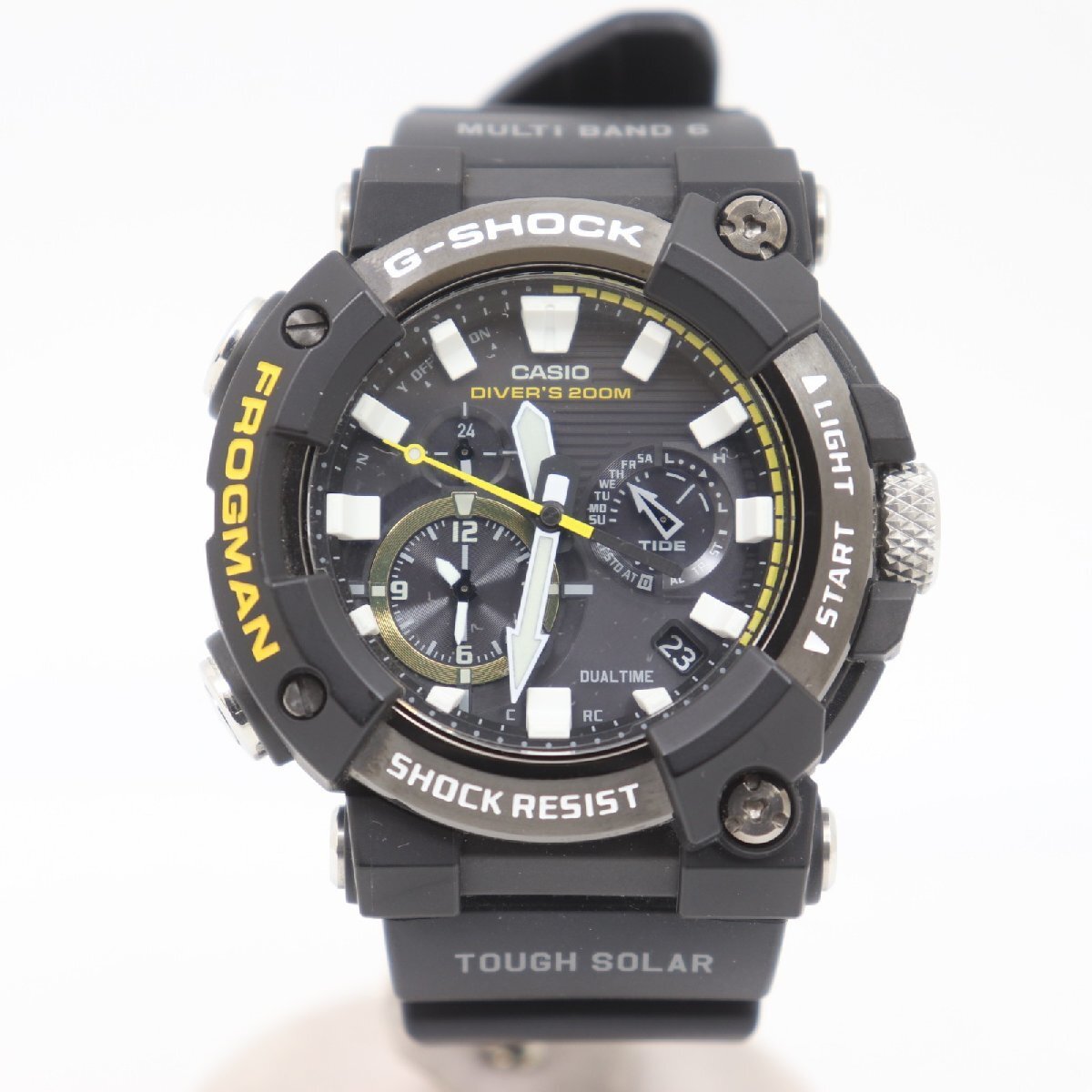 CASIO G-SHOCK FROGMAN GWF-A1000-1AJF MASTER OF G Solar Men's
