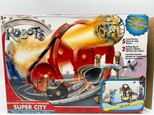 Robots the Movie Toy: Super City Play Set w/ Motorized Action: Mattel New in Box