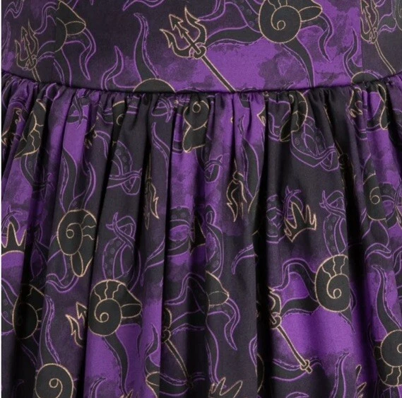 Vestido Úrsula La Sirenita Parques Disney 2024 L XL NUEVO Foto 3 de 4