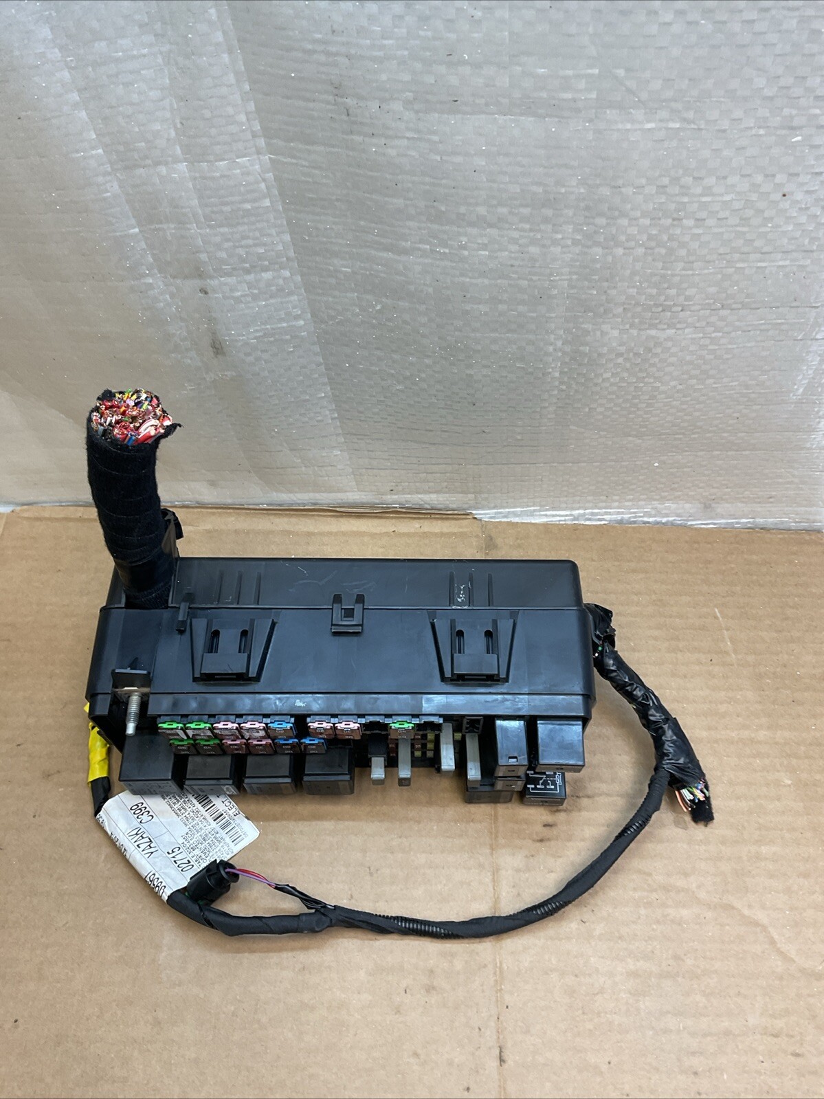14-21 Maserati Quattroporte Rear Trunk Main Wiring Harness Fuse Box Panel Oem