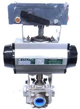 INLINE, BALL ACTUATOR, AP-SR-85-B-N, 30085, VALVE, 505F, POSITIONER, EB1