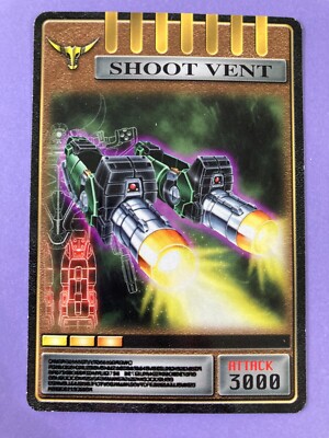 2002 Kamen Rider Ryuki Zolda Shoot Vent Magno Horn Advent Card