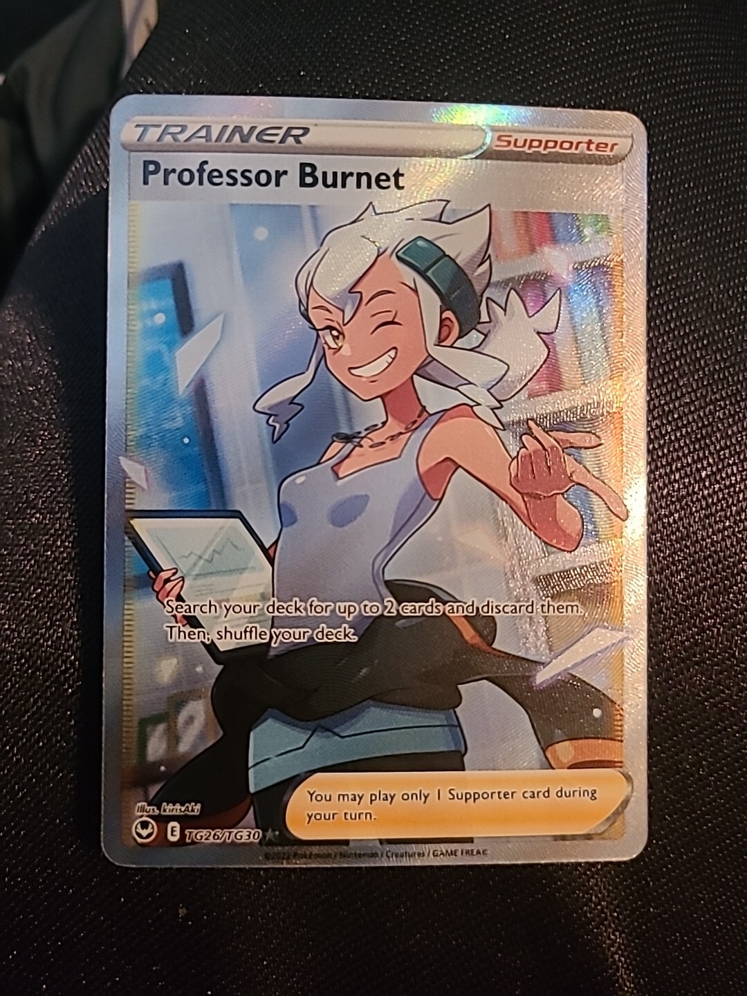 professor burnet pokemon card value Professor Burnet TG26/TG30 Swsh12: Sword & Shield - Silver Tempest Trainer Gallery Holo for sale online