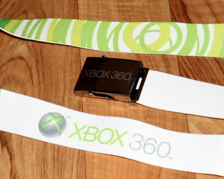 Cinturón Xbox 360 Promo Vintage Raro Antiguo Juego Coleccionable para Jugadores Foto 3 de 4