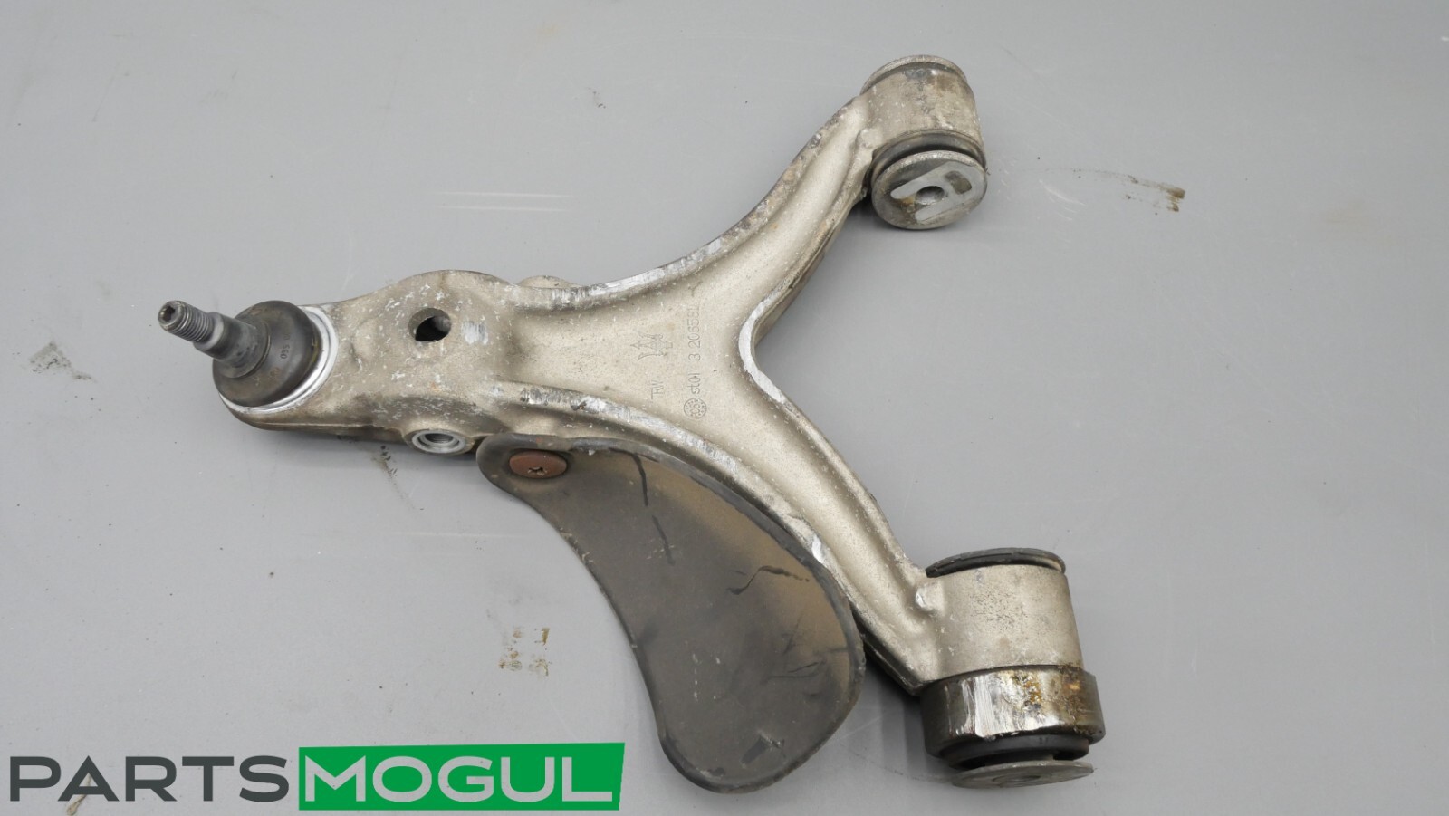 03-07 MASERATI QUATTROPORTE M139 FRONT LEFT DRIVER LOWER CONTROL ARM WISHBONE