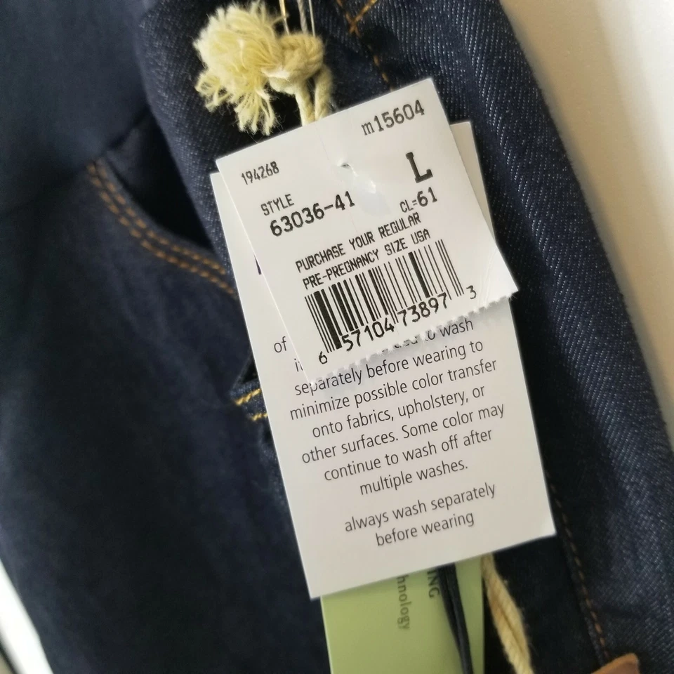 A Pea In The Pod X Mavi Secret Fit Belly Denim  Maternity Jeans WL L32 -new - Image 3 of 4