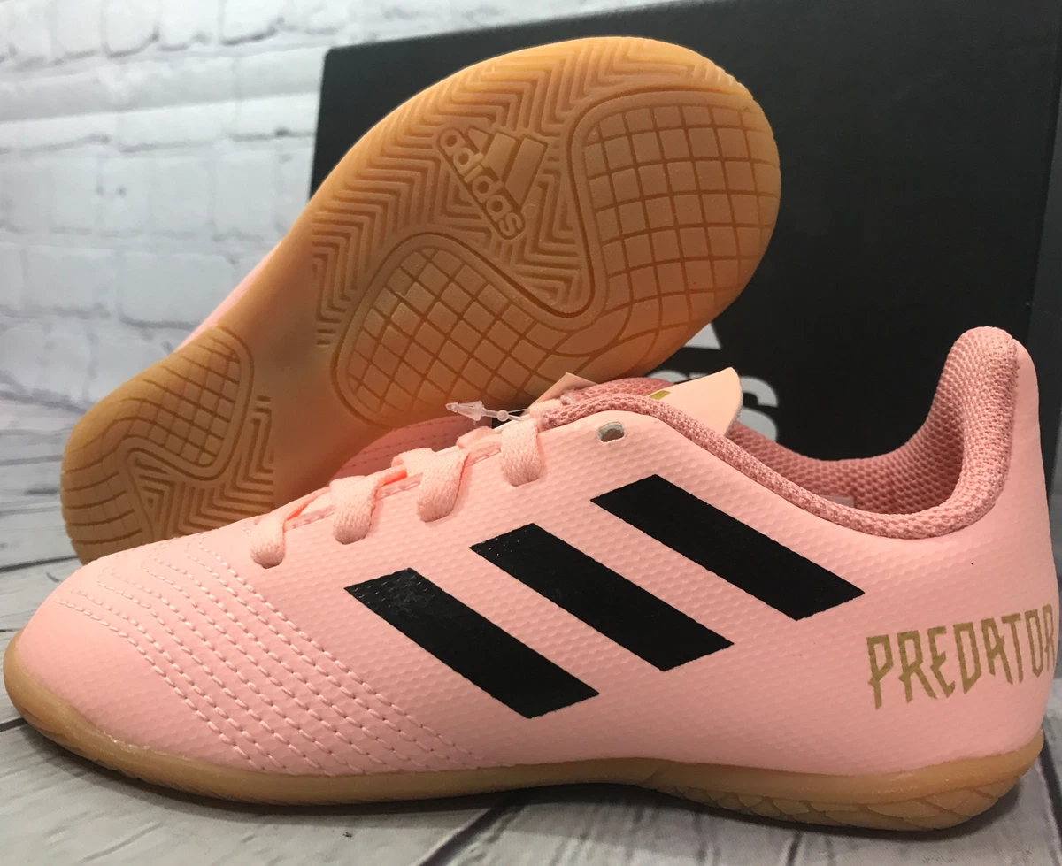 Adidas Tango 18.4 Size 10.5 Pink Youth Indoor Soccer Shoes Box | eBay