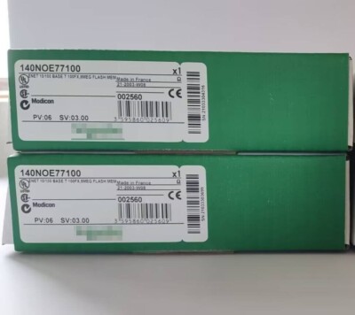Free Tax SCHNEIDER 140NOE77100 Ethernet Module New In Box Expedited Shipping