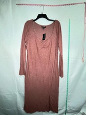 MSRP $70 INC International Women's Mauve Bodycon Dress Size Medium