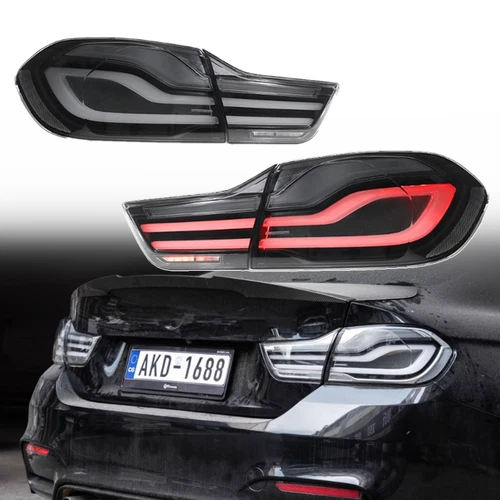 2X LED Rear Tail Lights for BMW 4-series 2014-2020 M4 GTS F32 F33 F36 F82 F83 - Foto 1 di 15